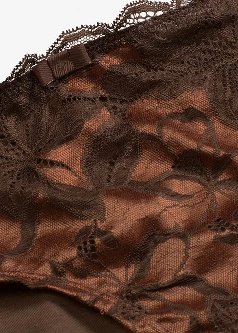 Hipstertruse i tofarget blonde, bonprix