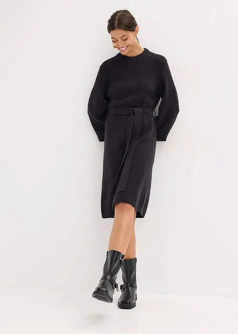 Strikket kjole, bonprix