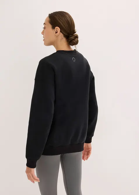 Varmende, oversized sweatshirt, hurtigtørkende, bonprix