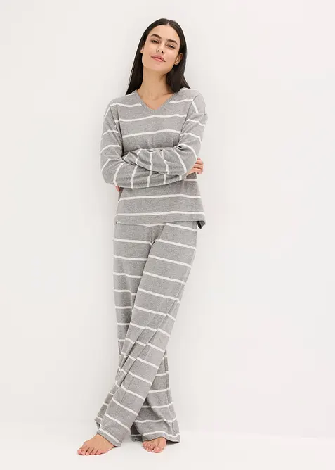 Loungewear-kosedress i mykt materiale, oversized, bonprix