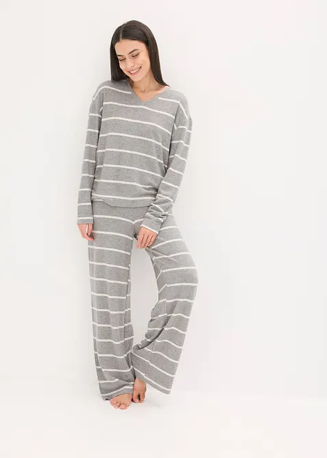 Loungewear-kosedress i mykt materiale, oversized, bonprix