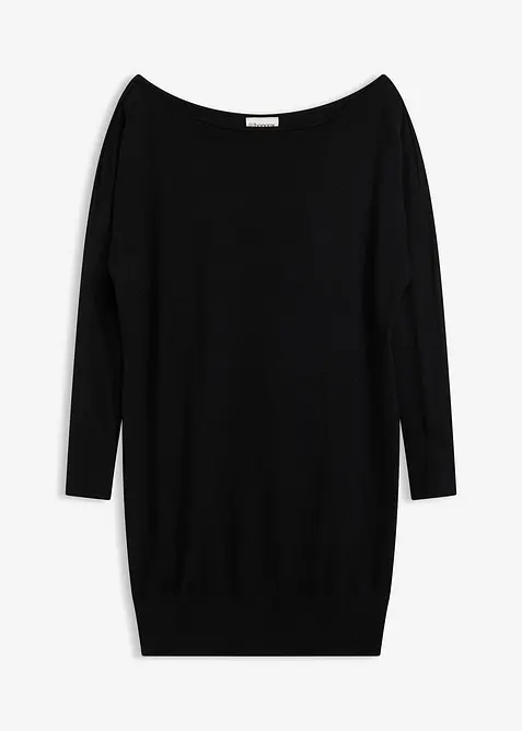 One shoulder, strikket kjole, bonprix