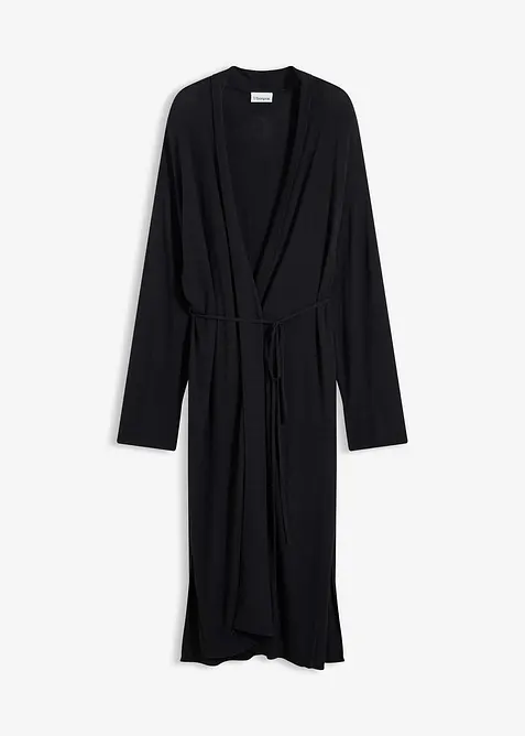 Strikket kåpe av myk viskosemiks, bonprix