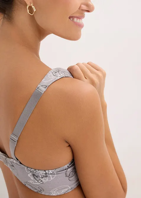 Spile-BH med økologisk bomull (2-pack), bonprix