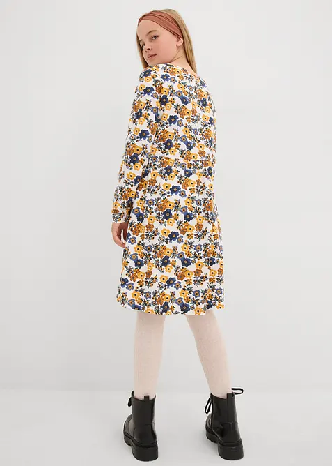 Jerseykjole i 100% økologisk bomull (2-pack), bonprix