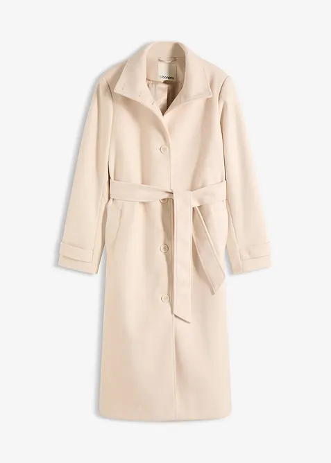 Kåpe med ull-look, bonprix