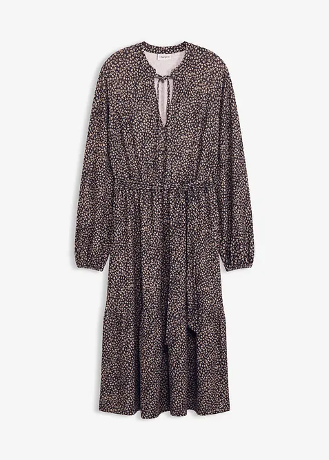 Legglang jerseykjole, bonprix