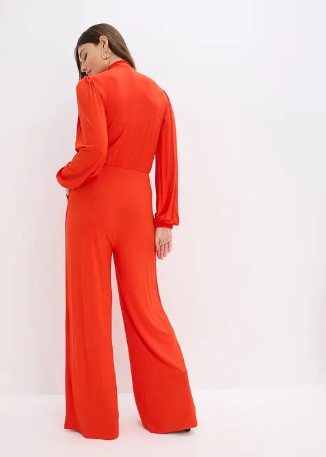 Jumpsuit i lett viskosemiks, bonprix