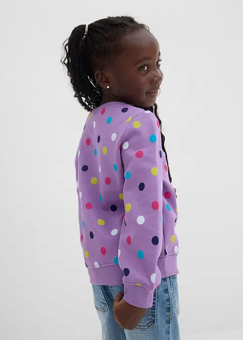 Sweatshirt i 100% økologisk bomull (2-pack), bonprix