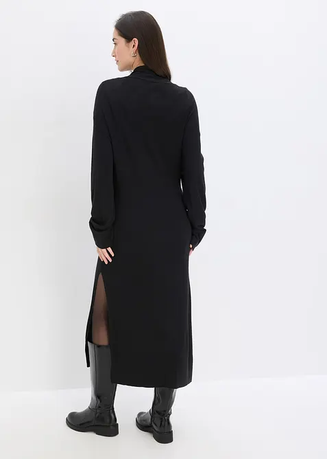 Strikket kåpe av myk viskosemiks, bonprix