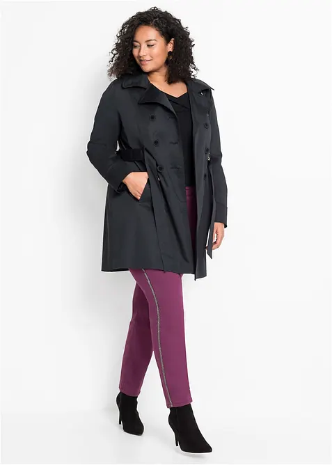 Trenchcoat i bomull, bonprix
