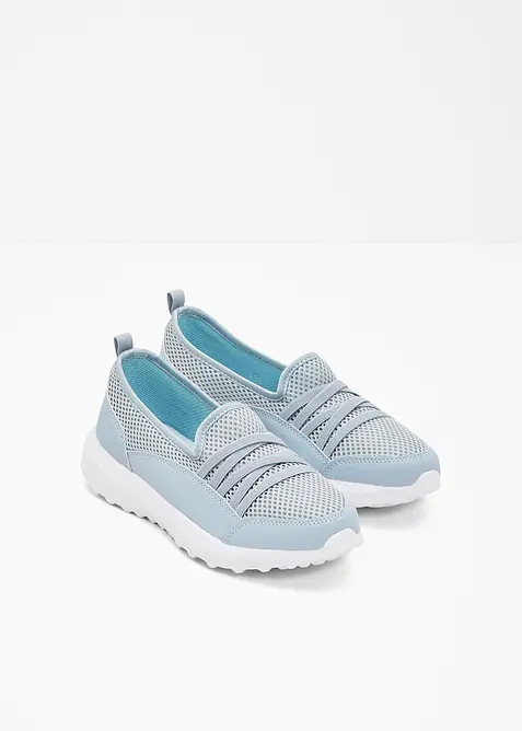 Komfortable slip in-sneakers med lett såle, bonprix