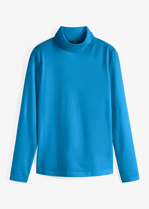 Langermet topp med økologisk bomull, bonprix