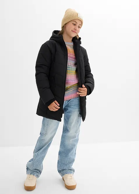 Vinterparkas med hette, vannavvisende, bonprix