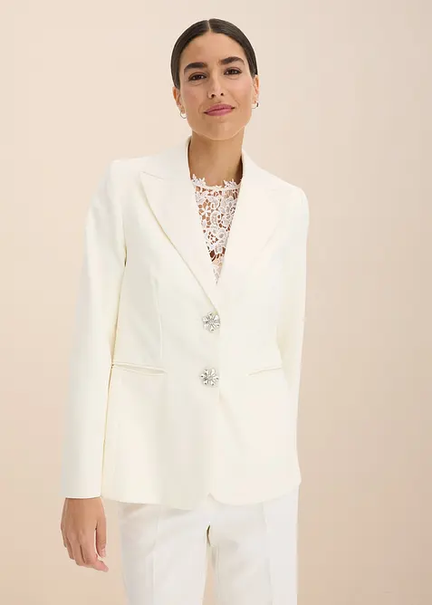 Blazer med smykkeknapper, bonprix