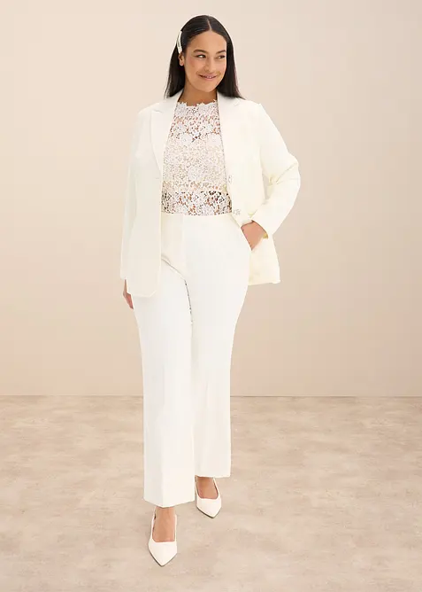 Bukse med vide ben, bonprix