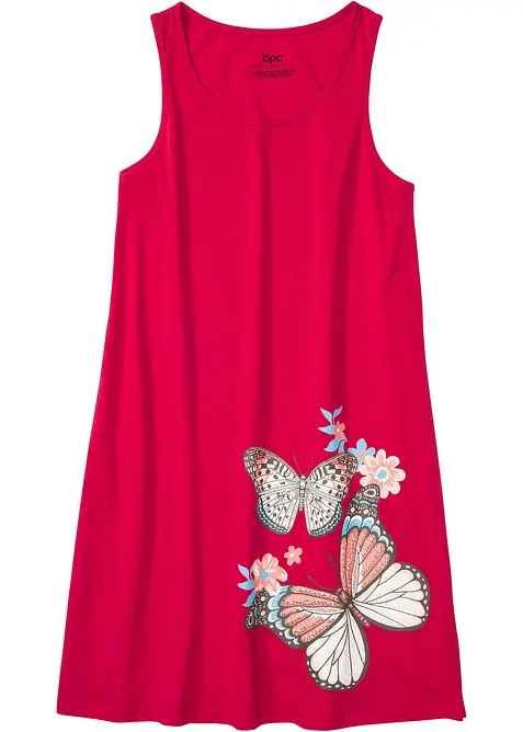 Kort nattkjole i 100% bomull, bonprix