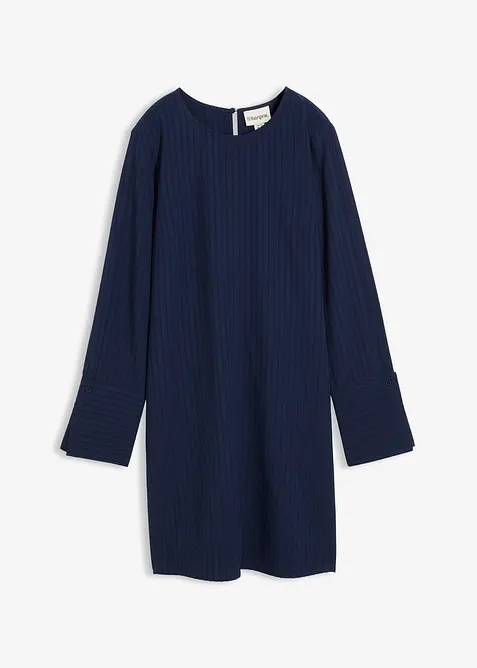 Minikjole i strukturmateriale, bonprix