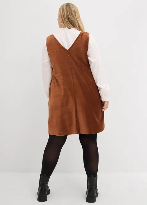 Selekjole av jersey-cord, bonprix