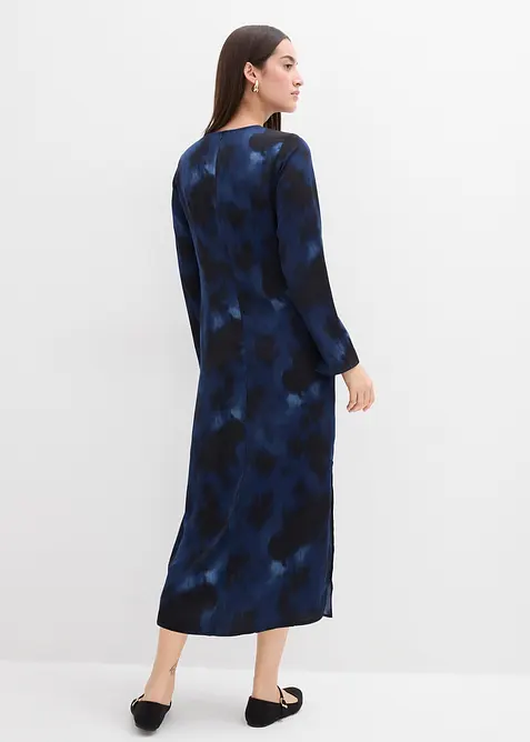 Midikjole i sateng, bonprix