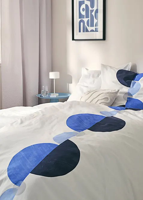 Sengesett med grafisk mønster, bonprix