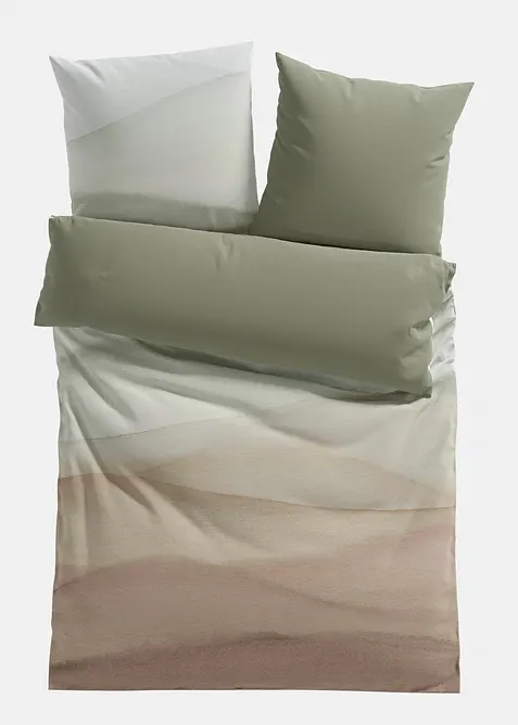 Vendbart sengesett med akvarell inspirert mønster, bonprix