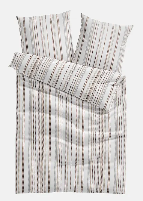 Sengesett med stripemønster, bonprix