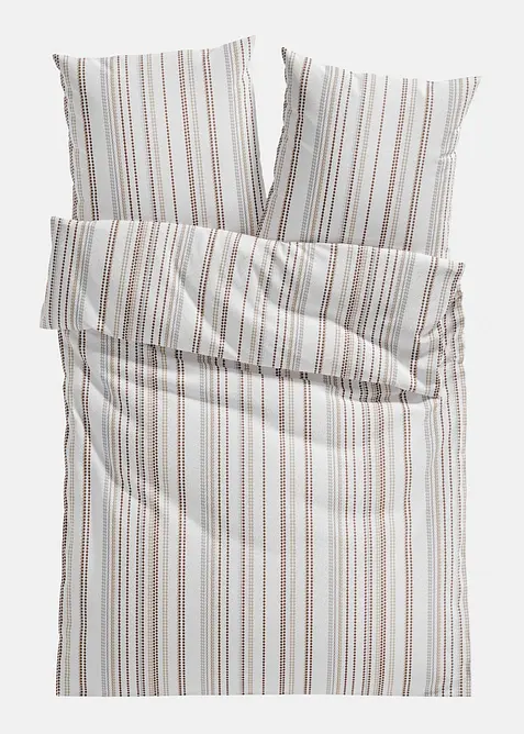 Sengesett med stripemønster, bonprix