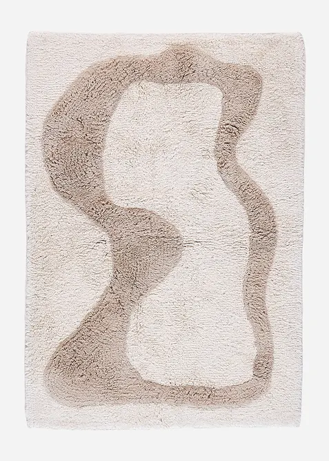 Badematte med grafisk design, bonprix