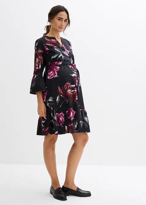 Mamma- og ammekjole av 100% økologisk bomullsateng, bonprix