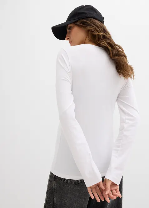 Mammatopp i økologisk bomull (2-pack), bonprix