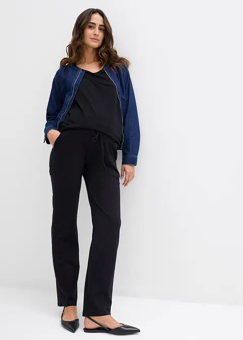 Mammabukse i økologisk bomull og behagelig modell, bonprix