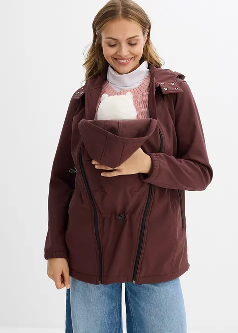 Softshell-mammajakke, regulerbar vidde, bonprix
