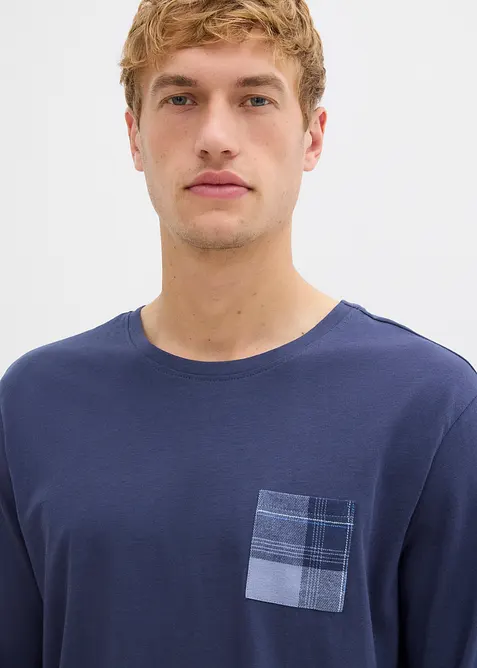 Pyjamas i myk bomull, bonprix