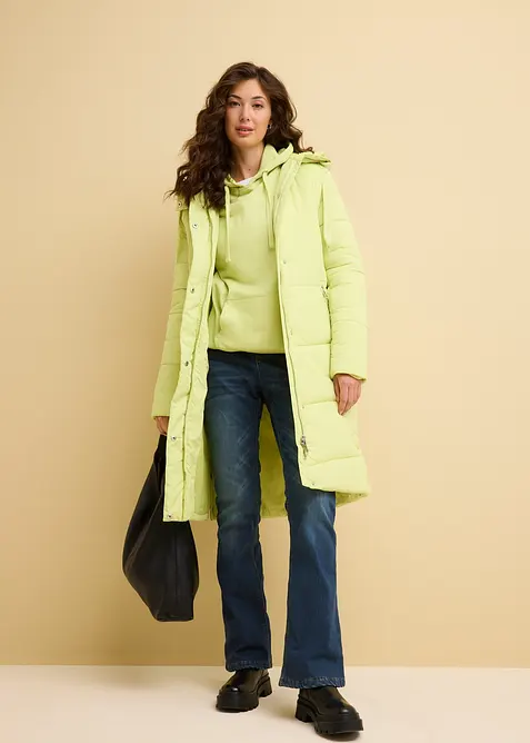 Hettegenser i myk frott&eacute;, bonprix