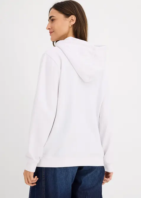 Hettegenser i myk frotté, bonprix