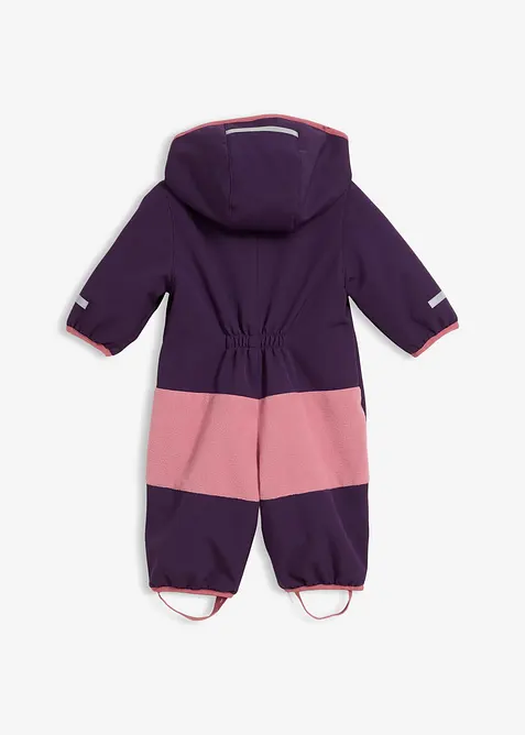 Vannavvisende softshelldress med hette, bonprix