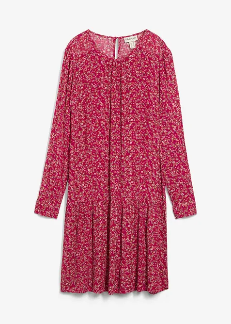 Kjole i lett viskose, bonprix