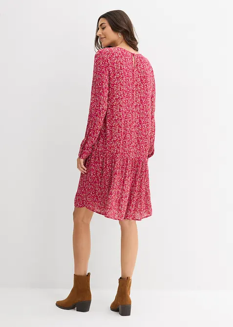 Kjole i lett viskose, bonprix