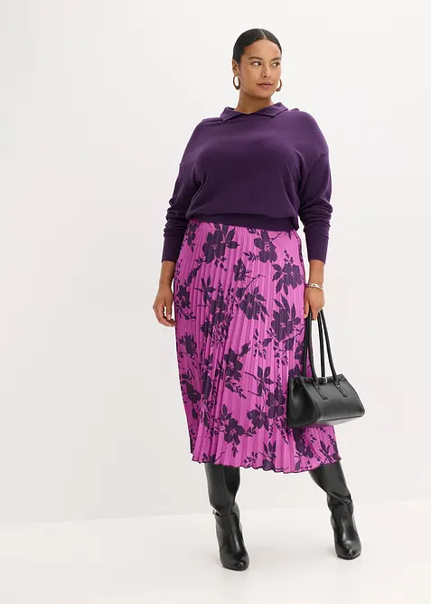 Plisséskjørt, bonprix