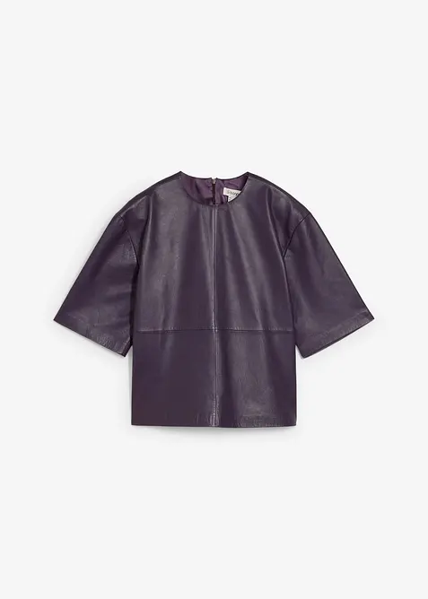 Skinntunika i lammenappa, bonprix