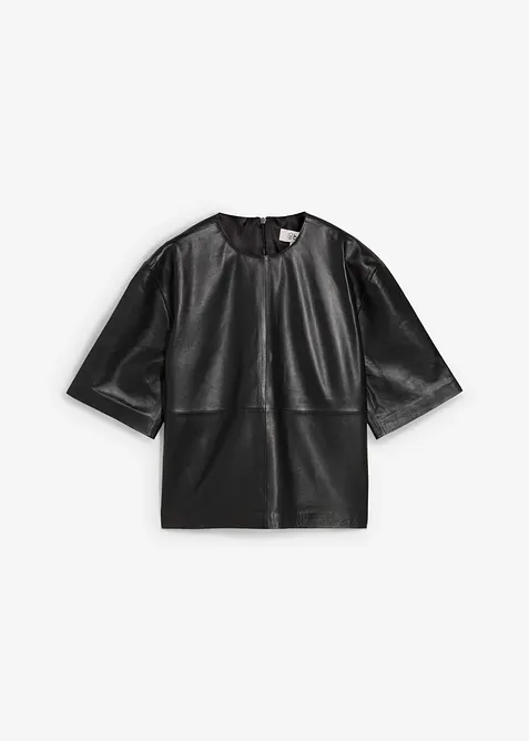 Skinntunika i lammenappa, bonprix