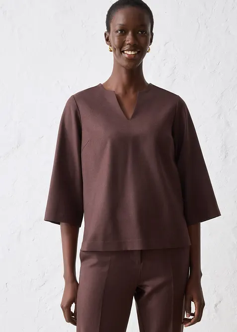 Tunika med ull, bonprix