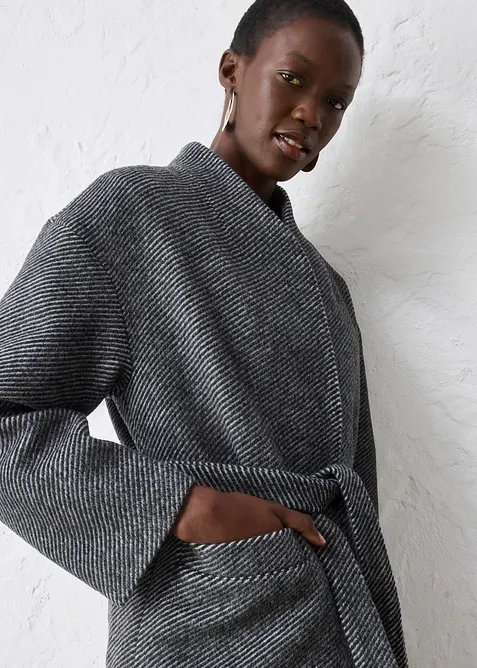 Jakke med ull, bonprix