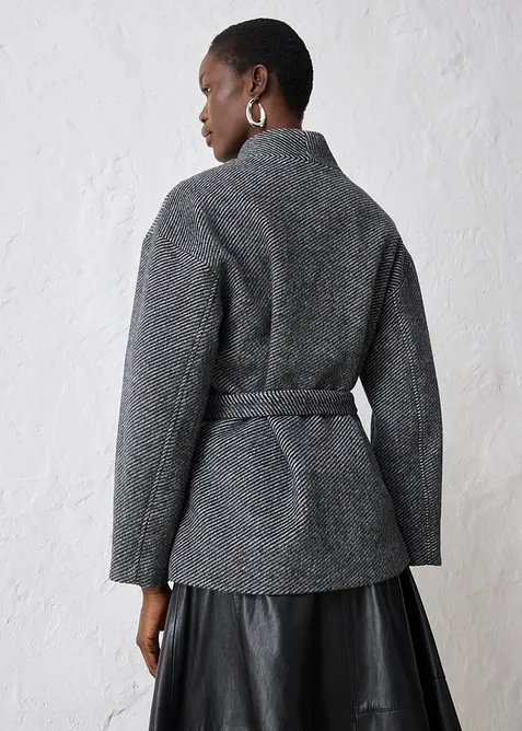 Jakke med ull, bonprix