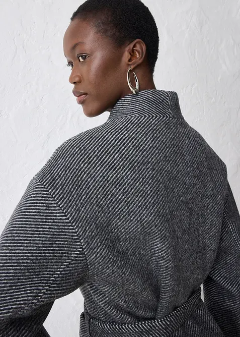 Jakke med ull, bonprix