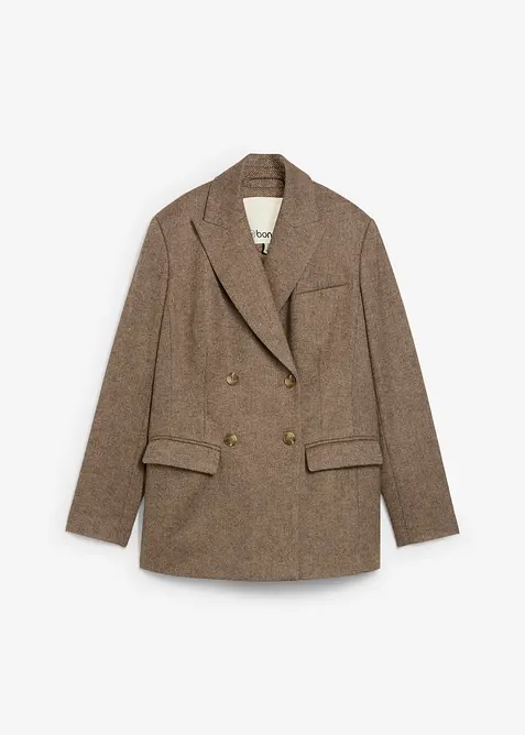 Blazer i myk ullmiks, bonprix