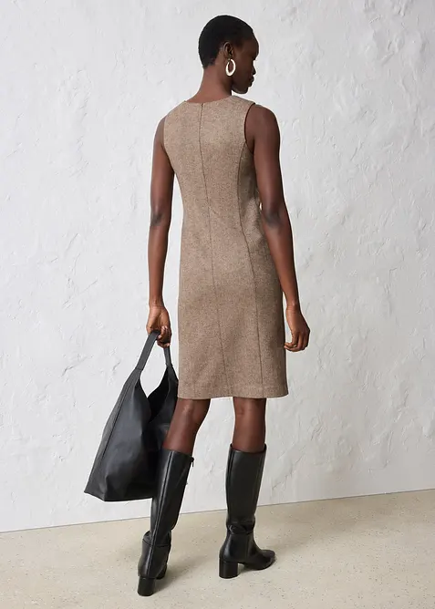 Etuikjole med ull, bonprix