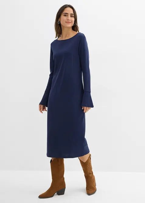 Trikotkjole i 100% bomull, bonprix