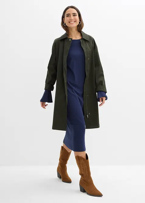 Trikotkjole i 100% bomull, bonprix